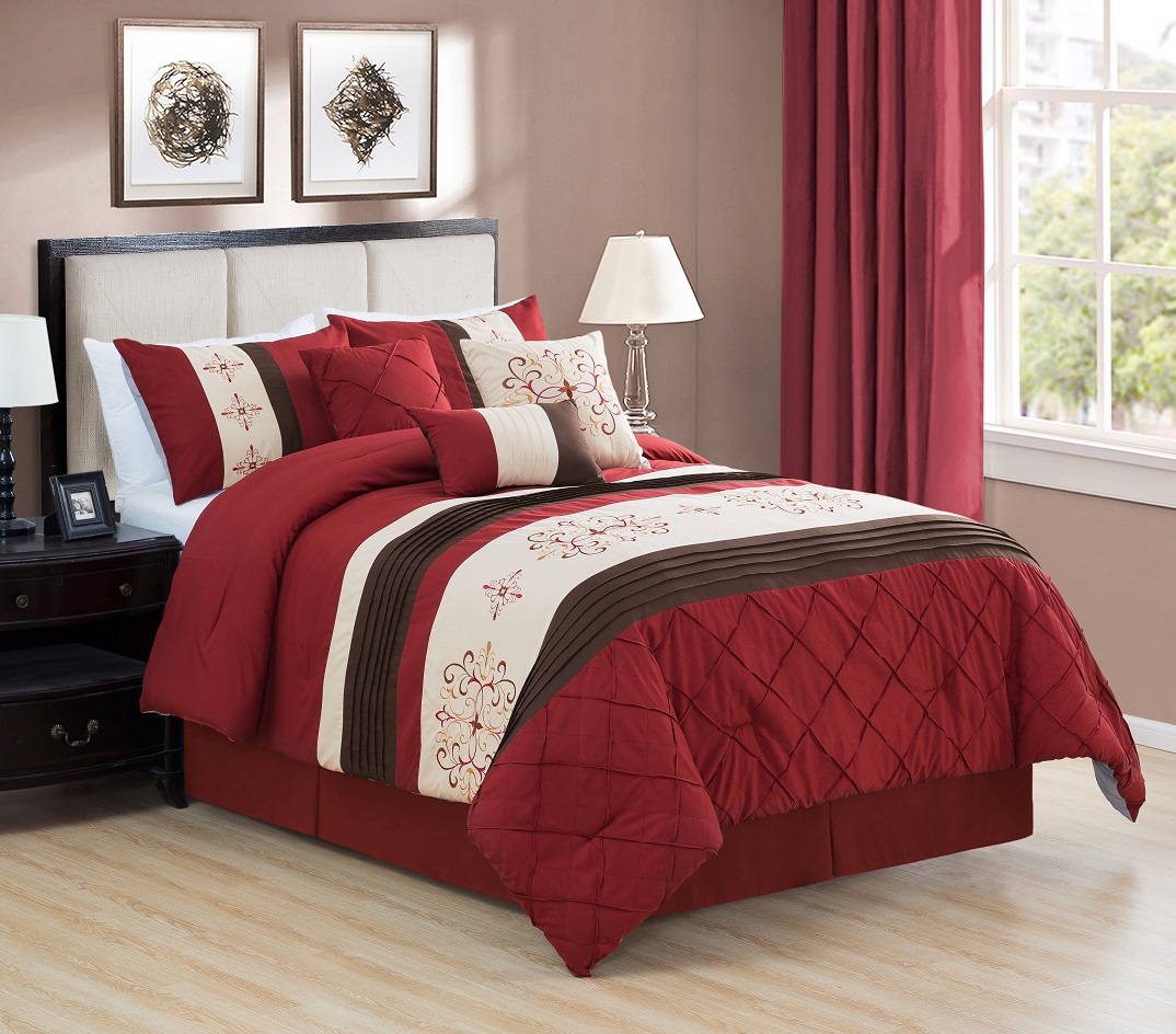 ivory comforter set elegant multi burgundycoffeeivory comforter set national credit direct ivory comforter set elegant multi burgundycoffeeivory comforter set national credit direct