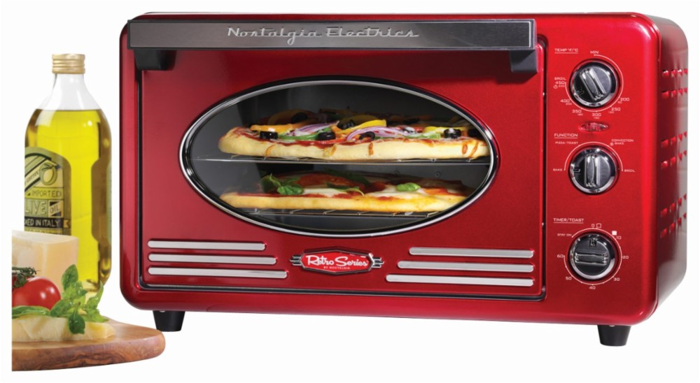 Nostalgia Electrics Retro Series 6Slice Toaster Oven National Credit Direct
