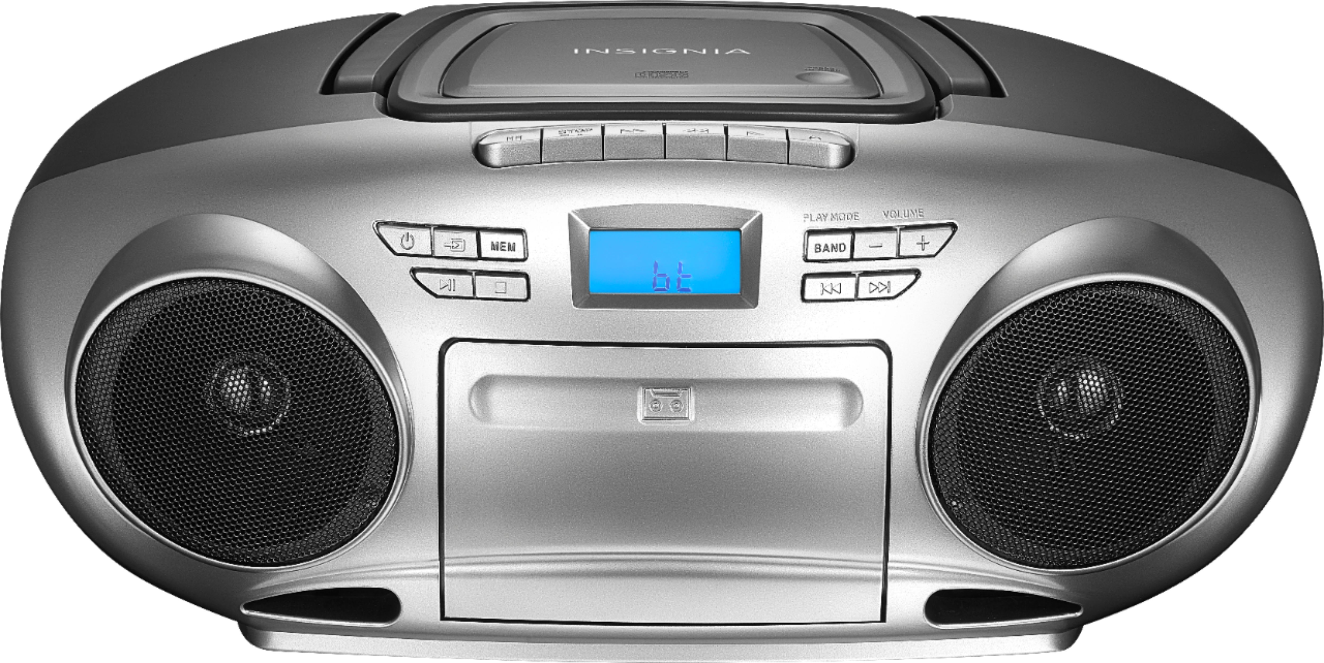 Insignia™ AM/FM Radio Portable CD Boombox with Bluetooth National