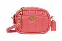 Coach Camera Bag Quilted-Brass/Watermelon