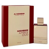 Al Haramain Amber Oud Rouge Cologne for Men 2 oz Eau De Parfum Spray
