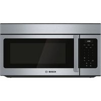 Bosch - 300 Series 1.6 Cu. Ft. Over-the-Range Microwave - Stainless steel