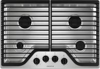 Amana - 30&quot; Built-In Gas Cooktop - Stainless steel