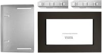 27&quot; Trim Kit for Whirlpool 2.2 Cu. Ft. Countertop Microwave Ovens - Black stainless steel