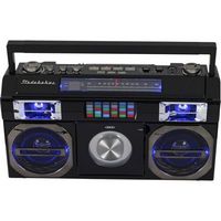 Studebaker - CD-RW/CD-R Boombox with AM/FM Radio - Black