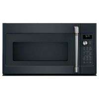 Caf&#233; - 1.7 Cu. Ft. Convection Over-the-Range Microwave with Sensor Cooking - Matte black