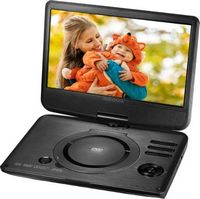 Insignia™ - 10&quot; Portable DVD Player with Swivel Screen - Black