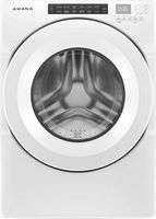 Amana - 4.3 Cu. Ft. High Efficiency Front Load Washer with 14 Cycle Options - White