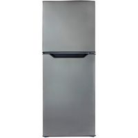 Danby - 7 Cu. Ft. Top-Freezer Refrigerator - Black/stainless steel look