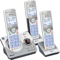 AT&amp;T - 3 Handset Connect to Cell Answering System with Unsurpassed Range - White