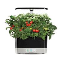AeroGarden - Harvest - Indoor Garden - Easy Setup - 6 Gourmet Herb pods included - Black