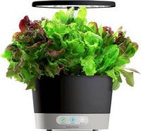 AeroGarden - Harvest 360 6-Pod with Gourmet Herb Seed Pod Kit - Black