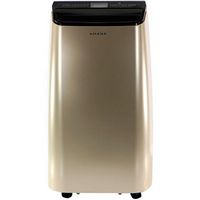Amana - Portable Air Conditioner with Remote Control for Rooms up to 500-Sq. Ft. - Gold/Black