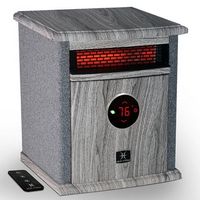 EnergyWise - 1500 Watt Infrared Cabinet Space Heater - GREY
