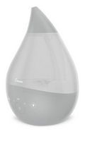 CRANE - 1 Gal. Drop Cool Mist Humidifier with Sound Machine - Grey