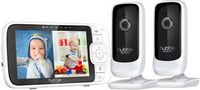 Hubble Connected - Nursery Pal Link Premium Twin 5&quot; Smart HD Wi-Fi Video Baby Monitor