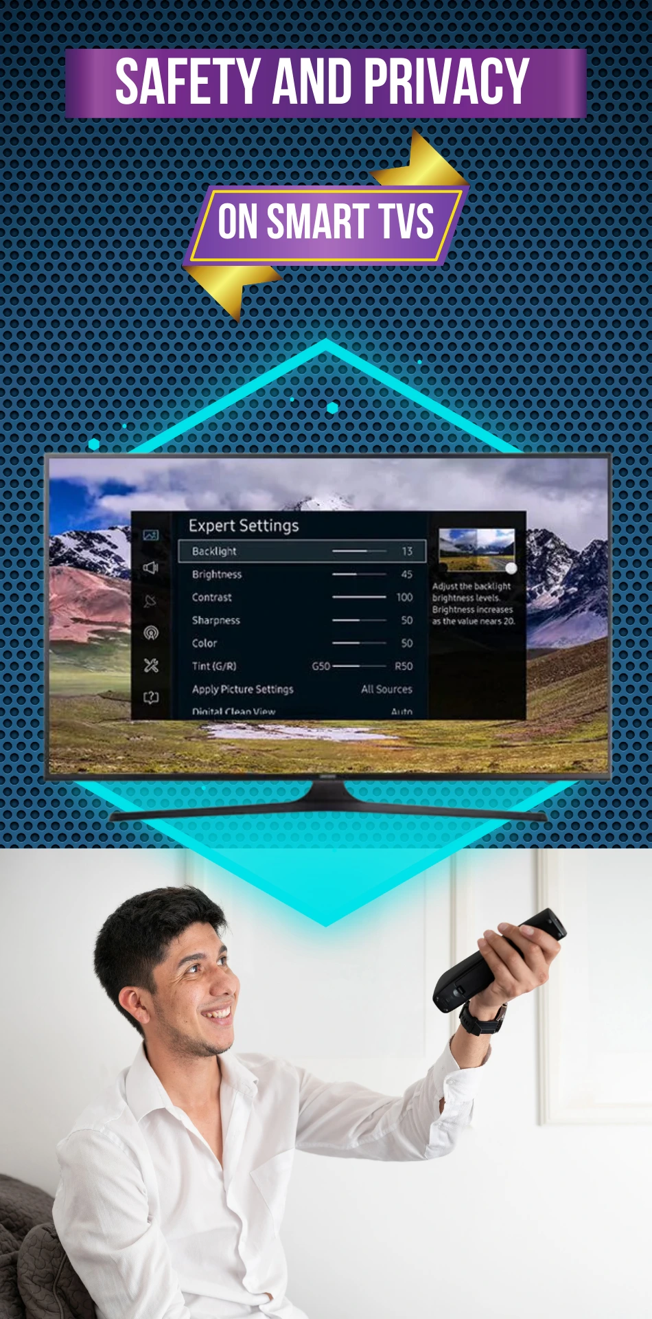 Safety and Privacy on Smart TVs