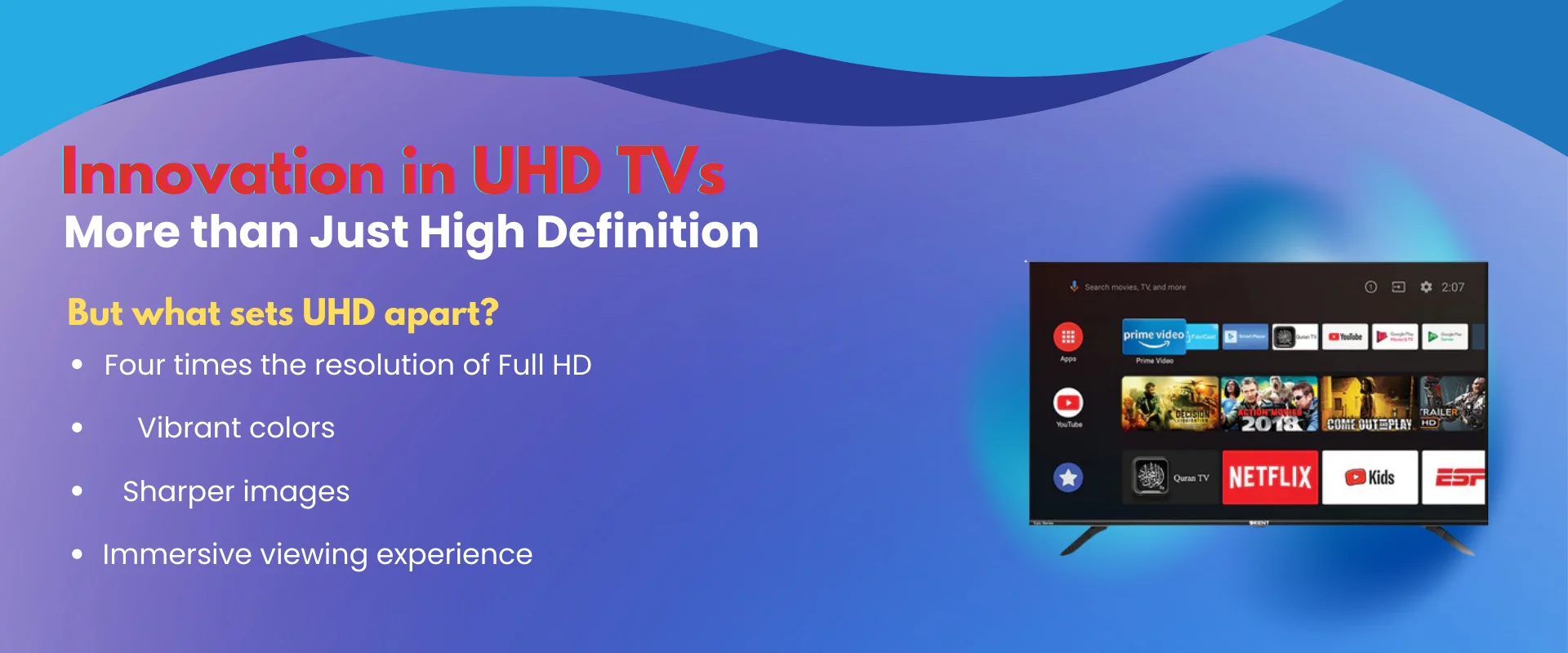 Innovation in UHD TVs: More than Just High Definition