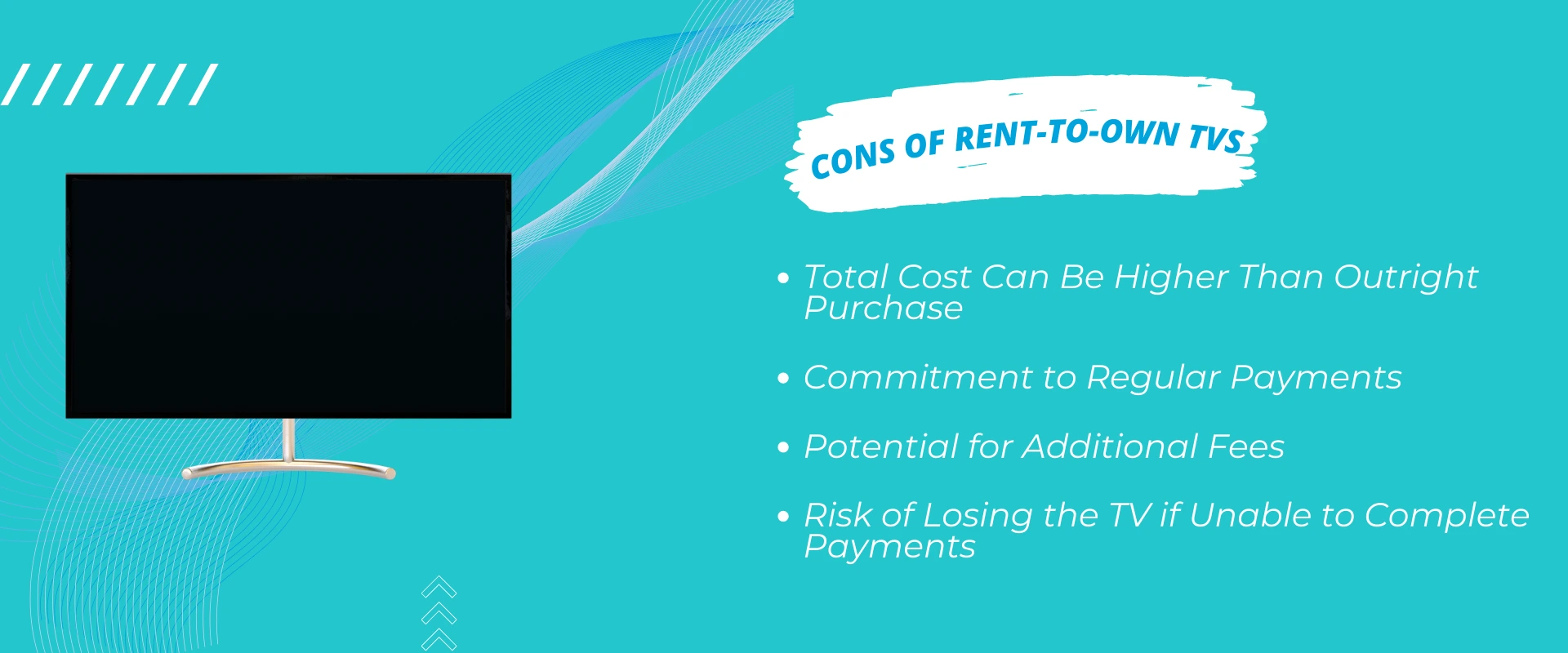 The Cons of Rent-to-Own TVs 