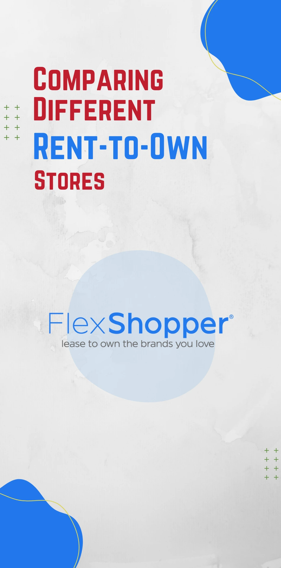 Comparing Different Rent-to-Own Stores