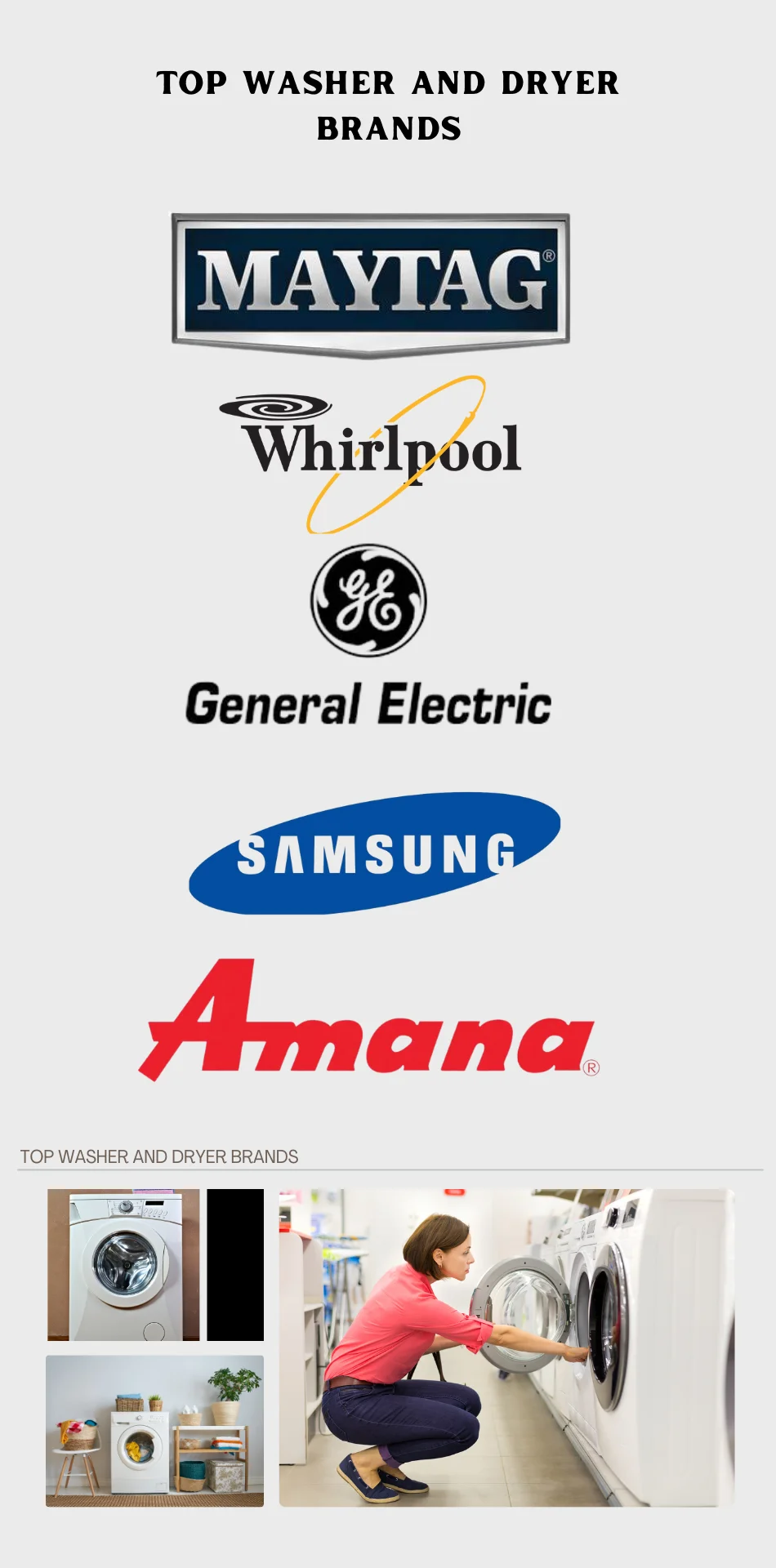 Rent-to-Own Models for Top Washer Brands: A Comparison