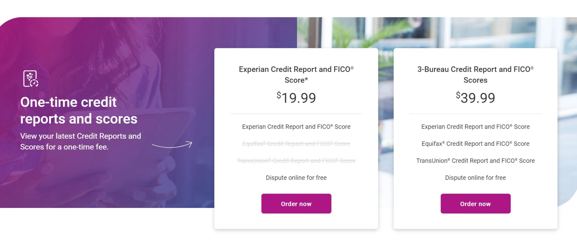 Placing an Order on Experian.com: A Step-by-Step Process