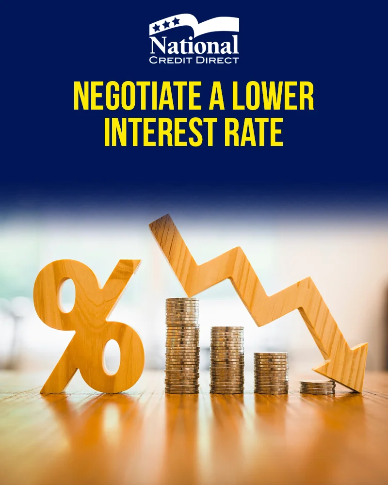 Negotiate a Lower Interest Rate 