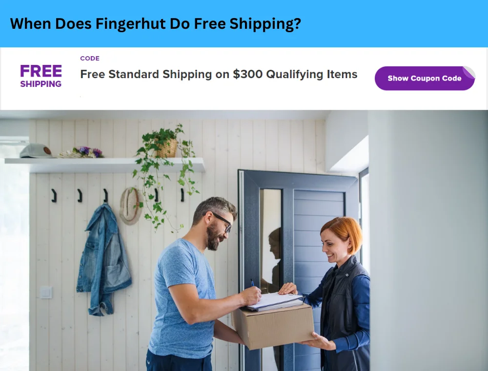 When Does Fingerhut Do Free Shipping?