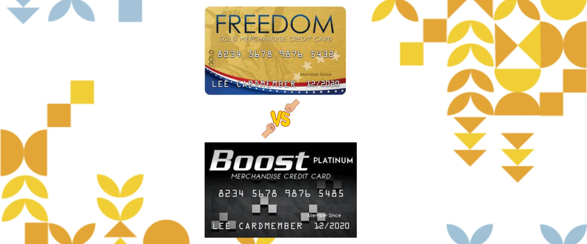 Freedom Gold Card vs. Boost Platinum