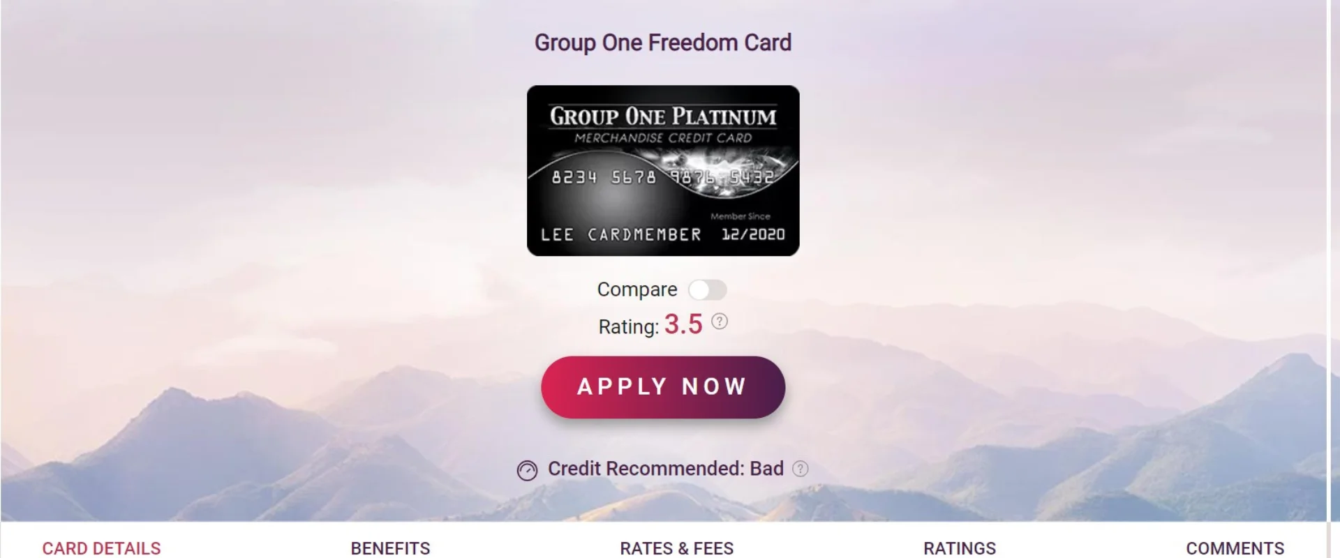 Method Of Placing an Order