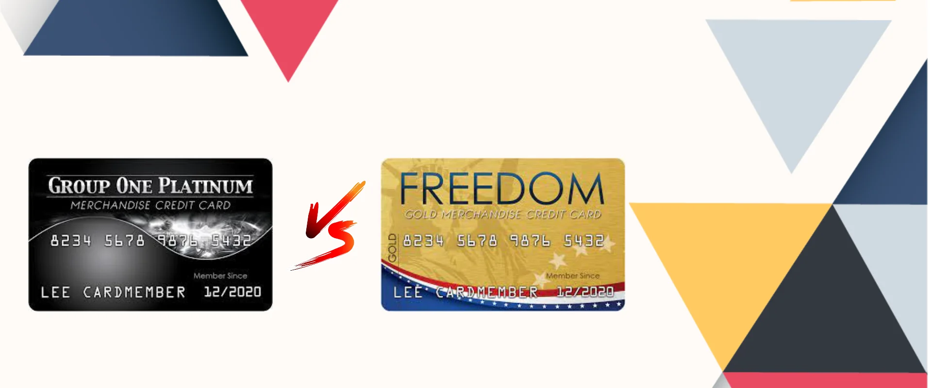 Group One Platinum vs. Freedom Gold Card