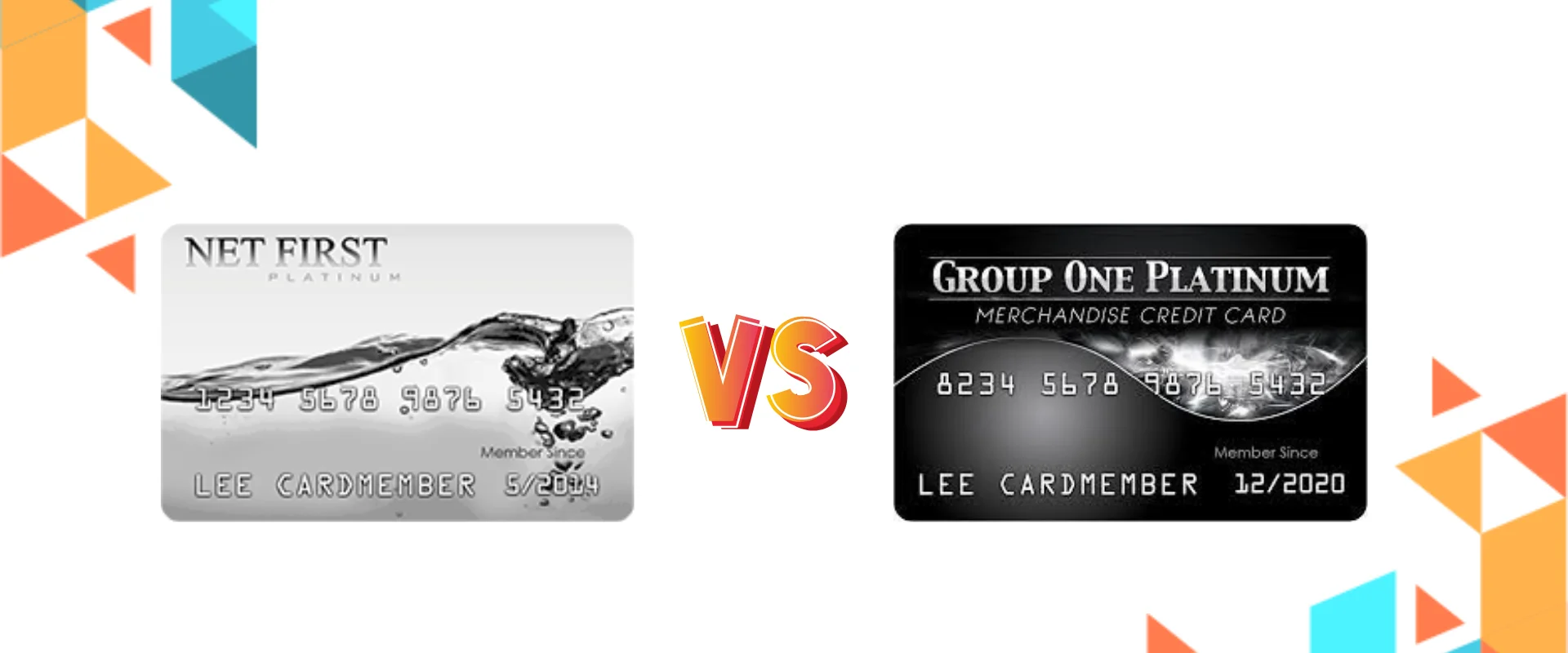 Net First Platinum Card vs. Group One Platinum Card