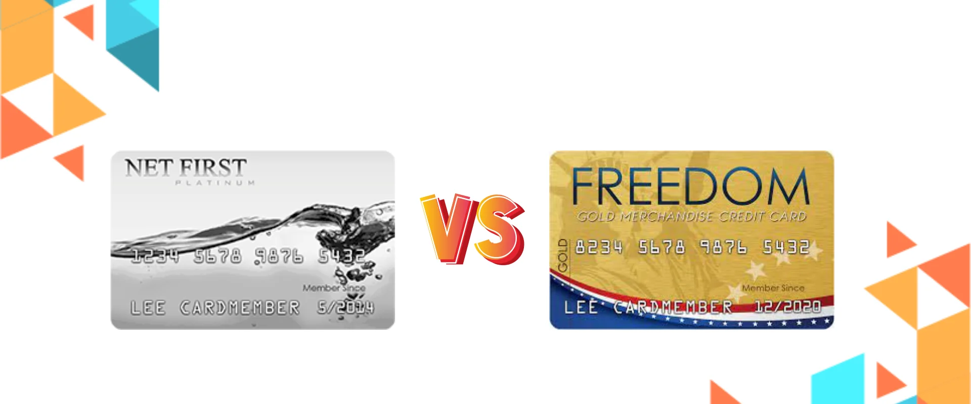 Net First Platinum Card vs. Freedom Gold Card