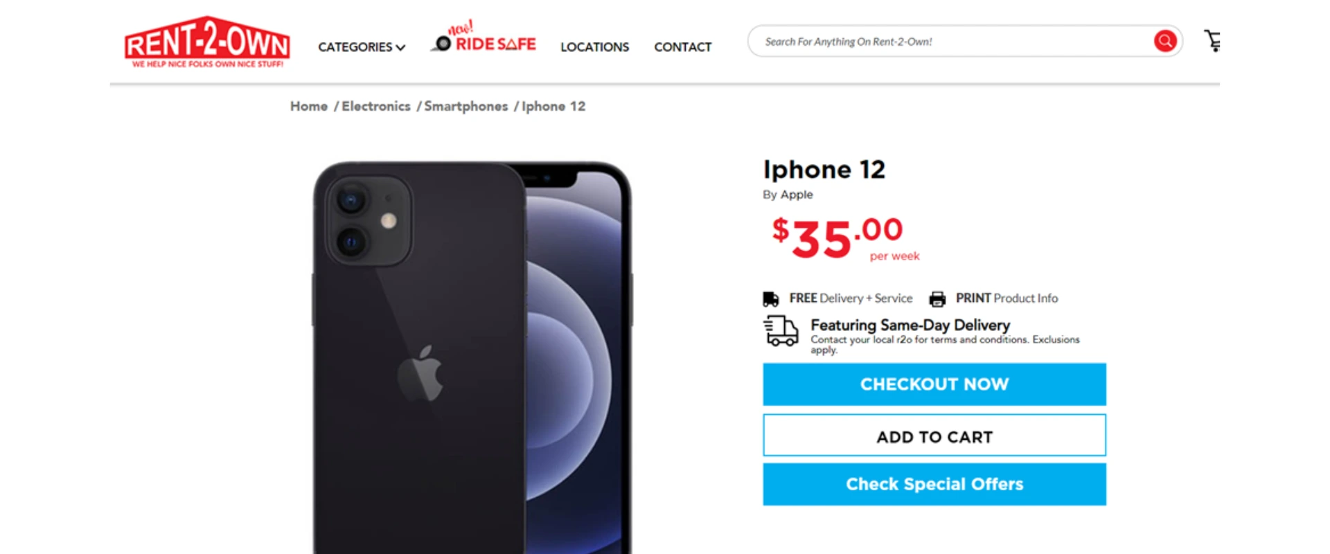 Step 2: Select The Product