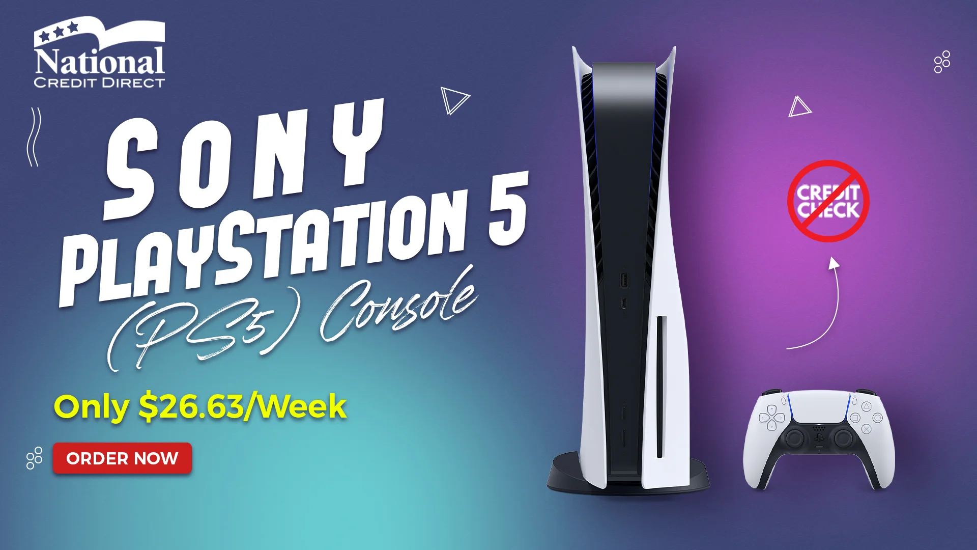Rent-to-Own Playstation PS5