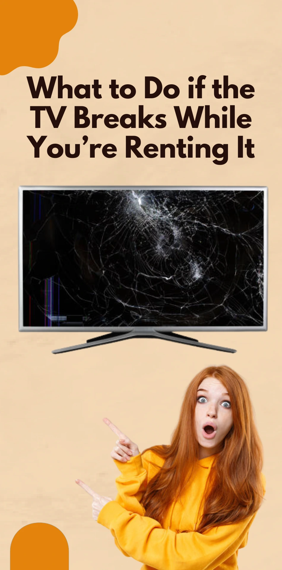 What to Do if the TV Breaks While You’re Renting It?