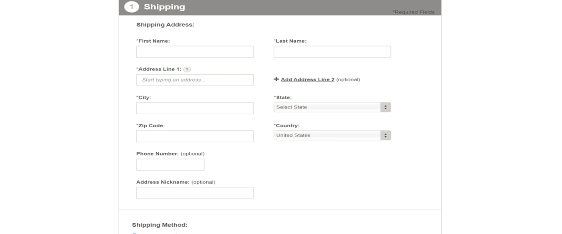 Step 9: Add Relevant Info and Place Order Step 9: Add Relevant Info and Place Order