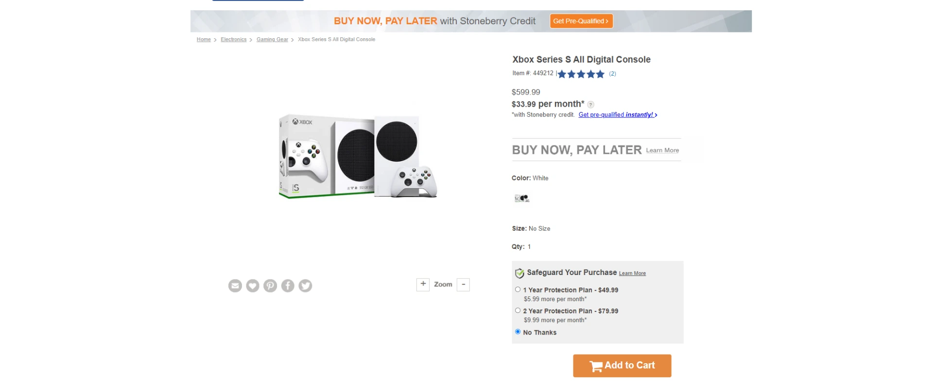 Clear Product Information: Clear Product Information: