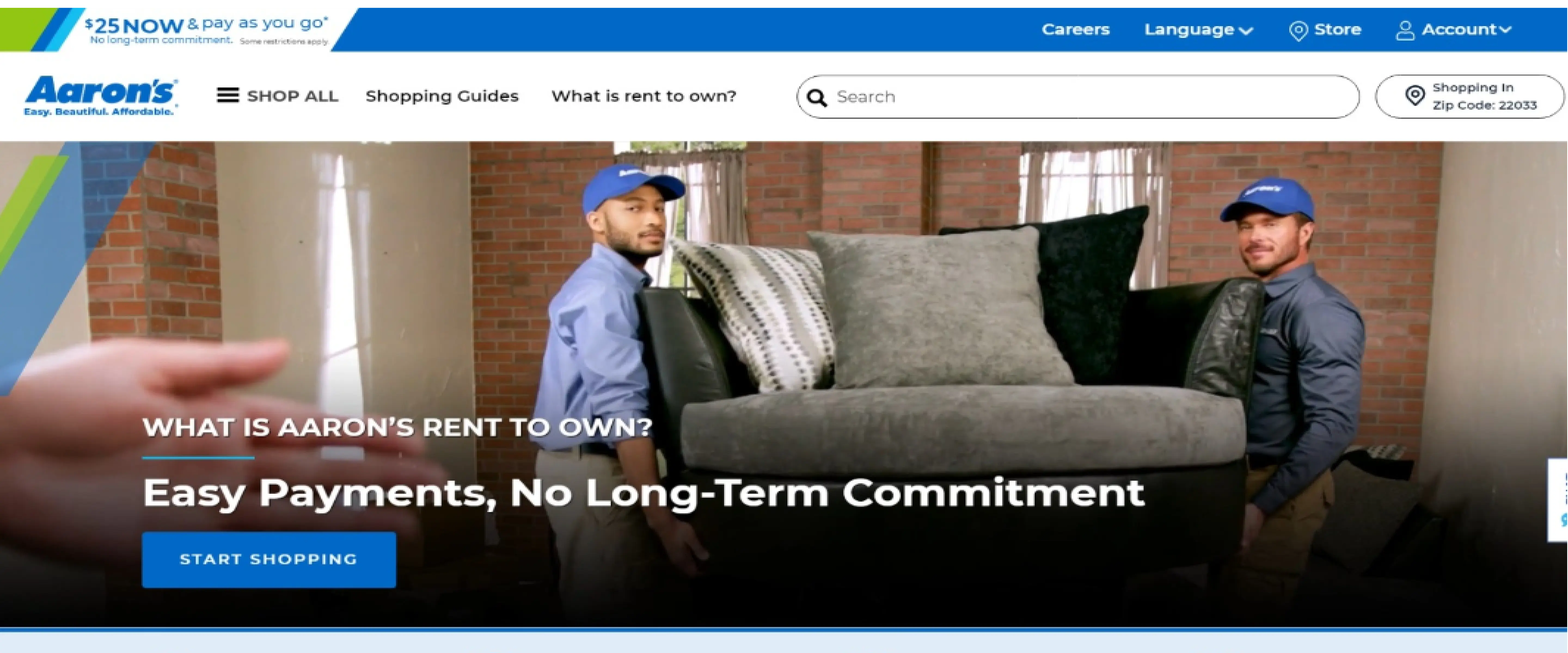 Aarons Rental – Best Flexible 12-, 18- and 24-Month Terms