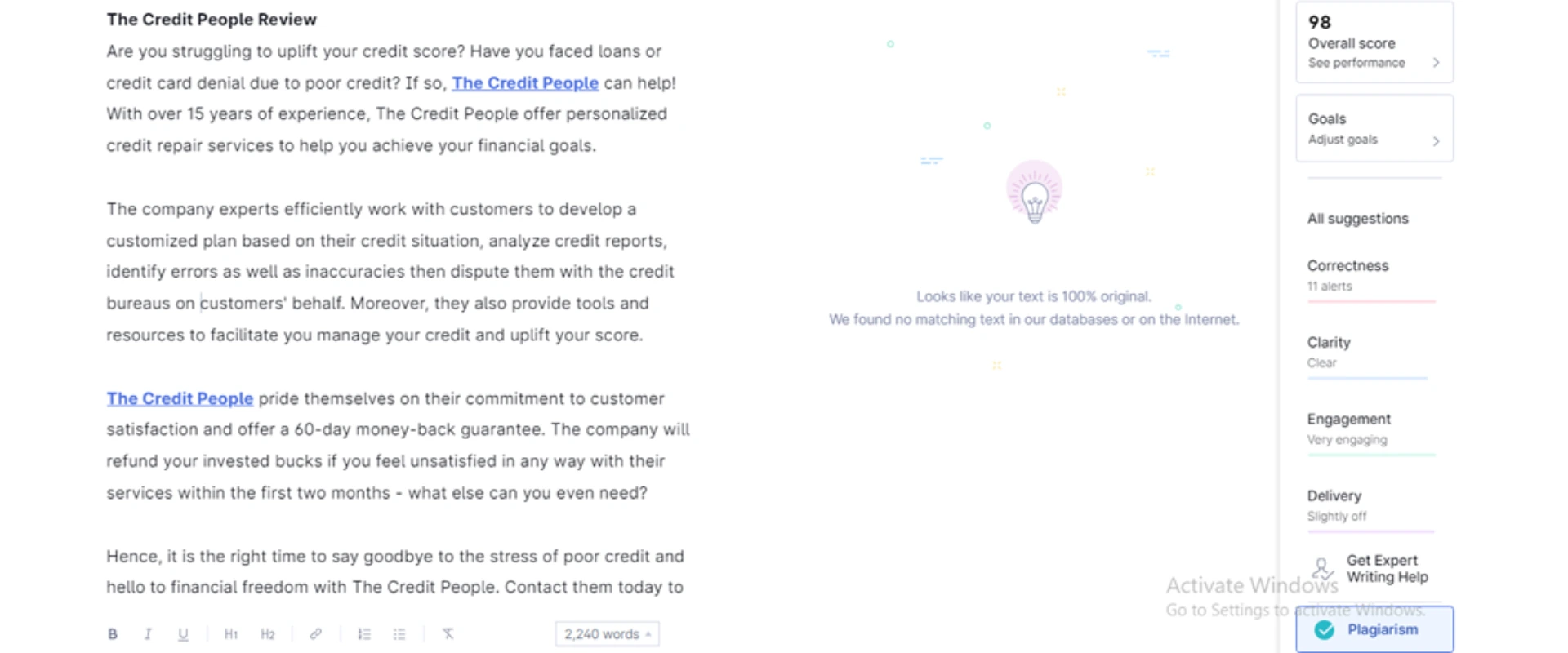 Key Information About the Company Key Information About the Company