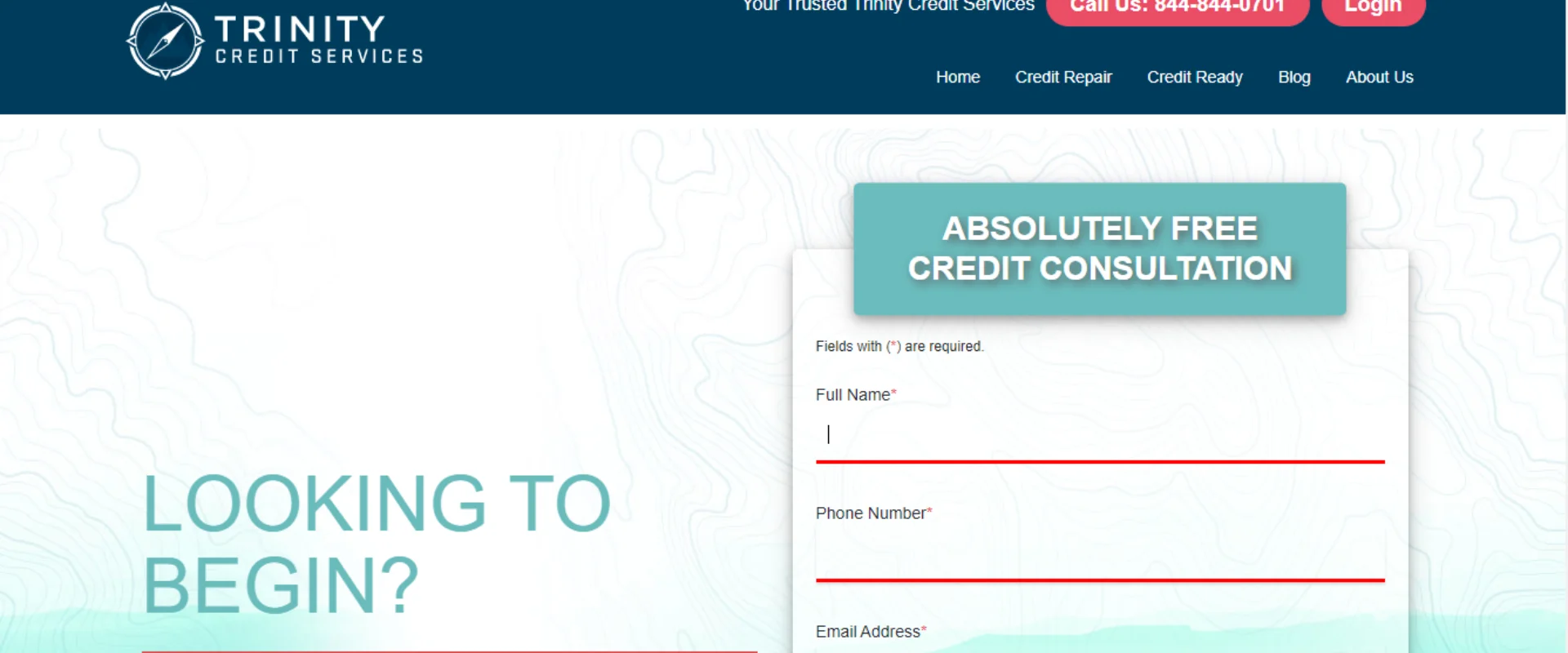 Credit Restoration Process at Trinity Credit Services