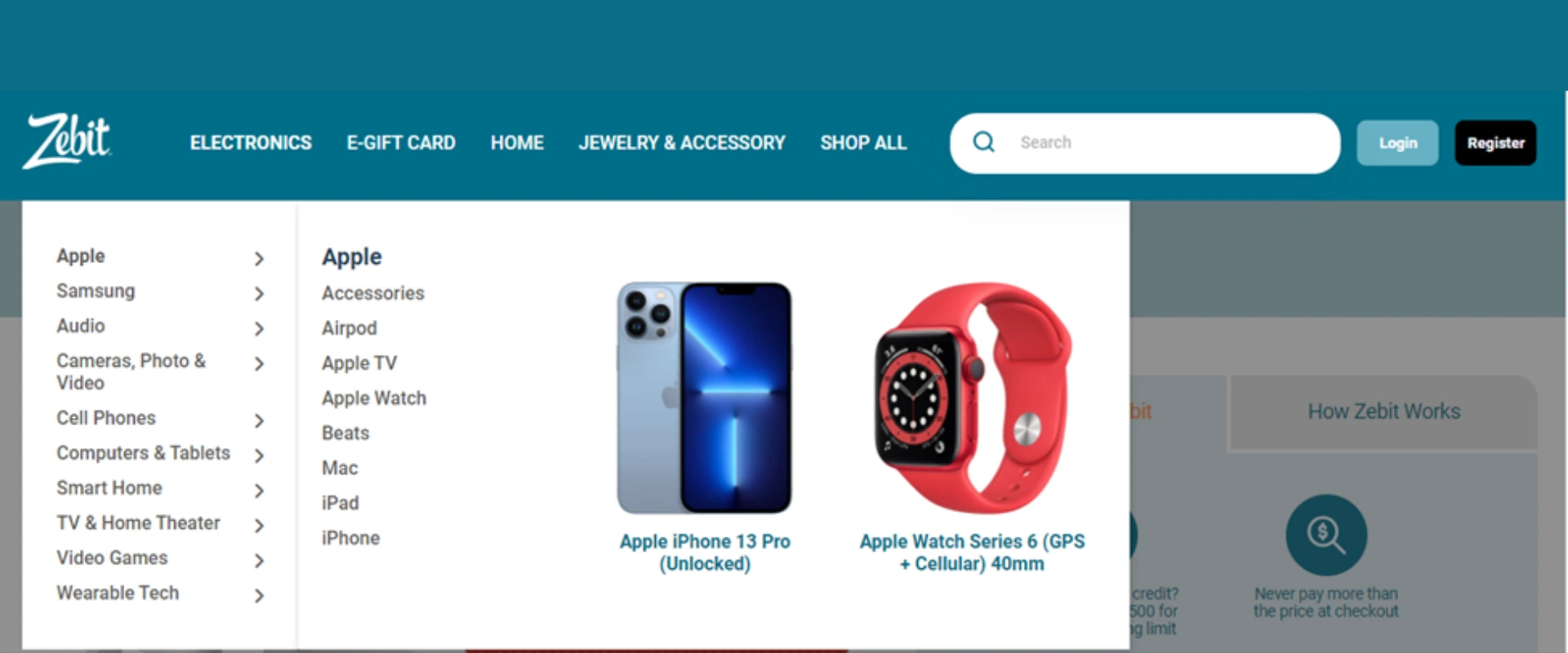 Placing An Order at Zebit Placing An Order at Zebit